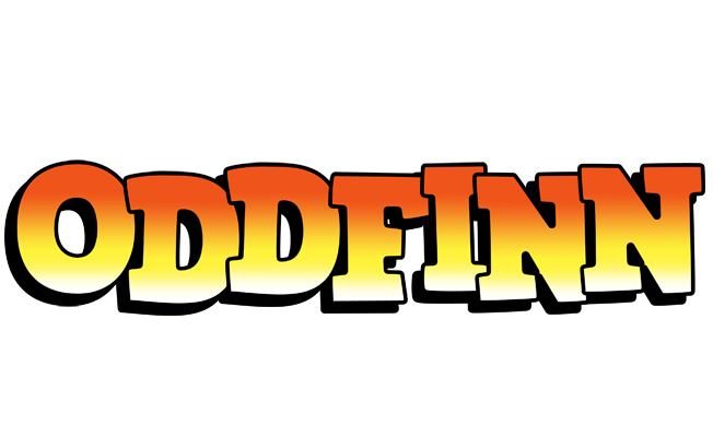 Oddfinn sunset logo