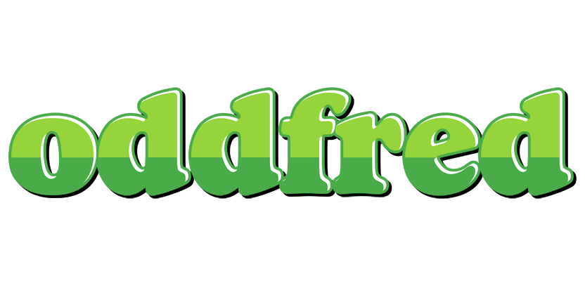 Oddfred apple logo