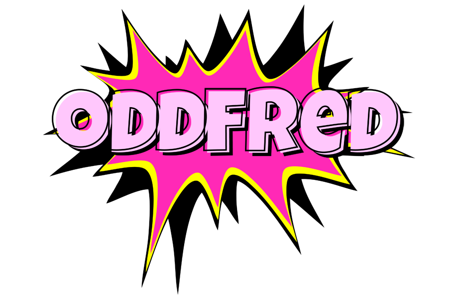 Oddfred badabing logo