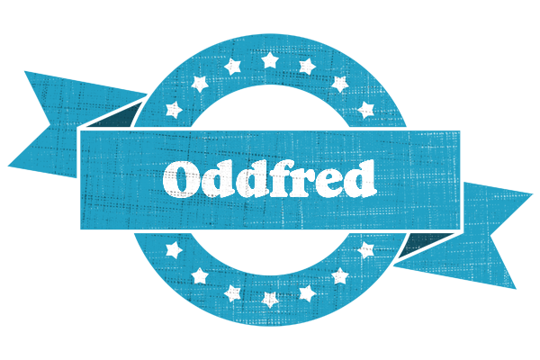 Oddfred balance logo