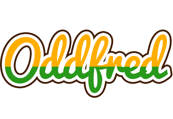 Oddfred banana logo