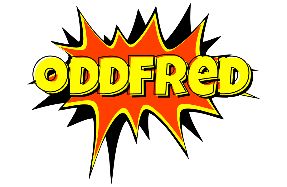 Oddfred bazinga logo