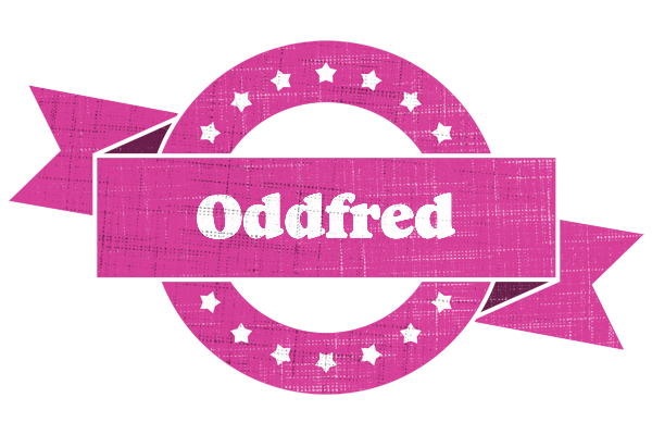 Oddfred beauty logo