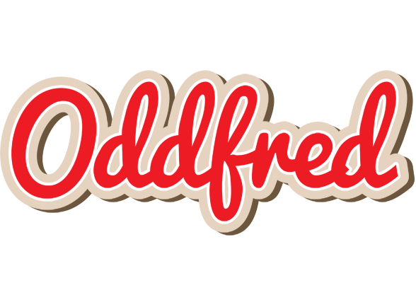 Oddfred chocolate logo