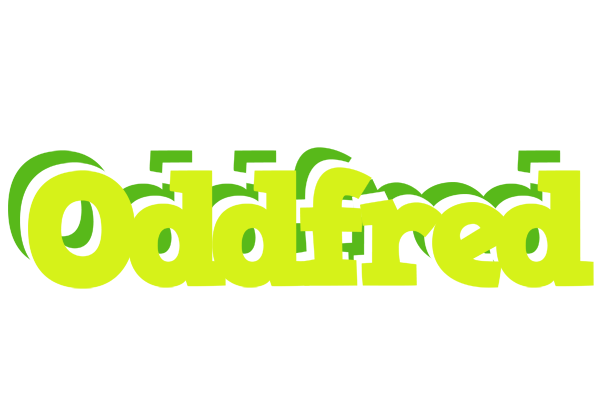 Oddfred citrus logo