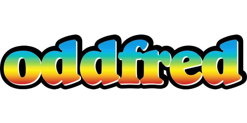 Oddfred color logo