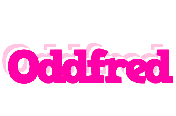 Oddfred dancing logo