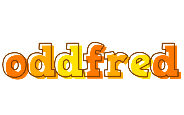 Oddfred desert logo