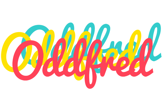 Oddfred disco logo