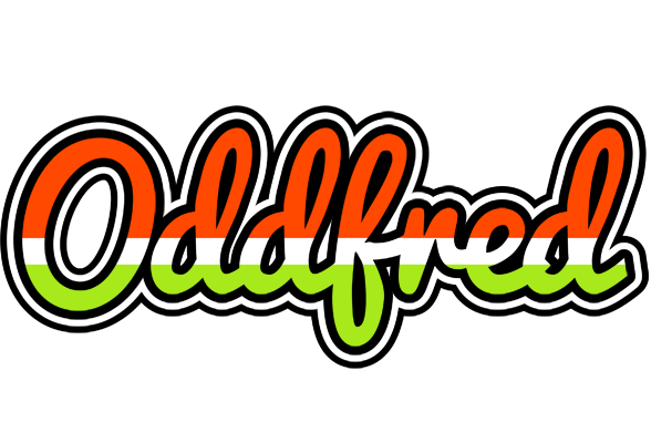 Oddfred exotic logo