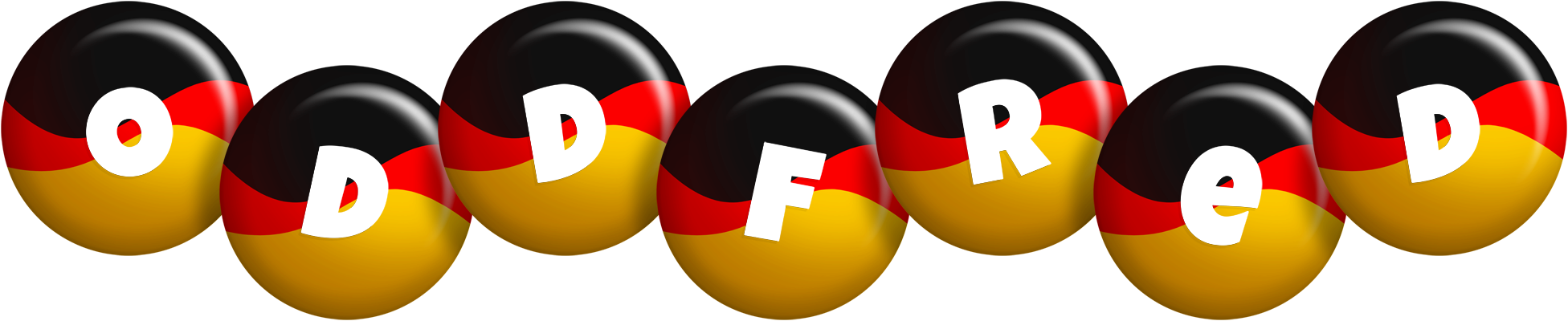 Oddfred german logo
