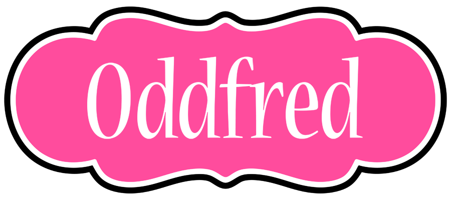 Oddfred invitation logo