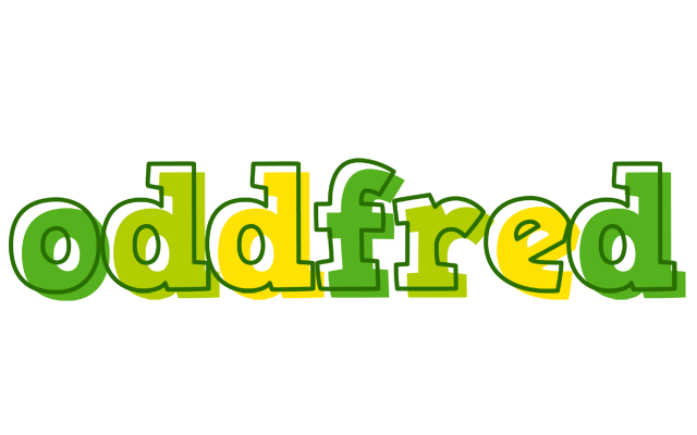 Oddfred juice logo