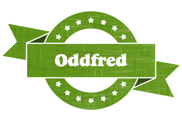 Oddfred natural logo