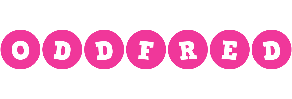 Oddfred poker logo