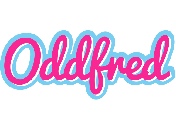 Oddfred popstar logo