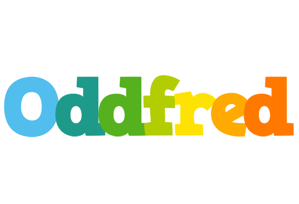 Oddfred rainbows logo