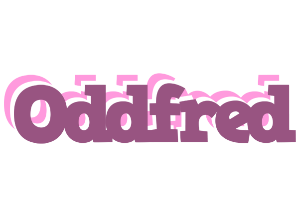 Oddfred relaxing logo