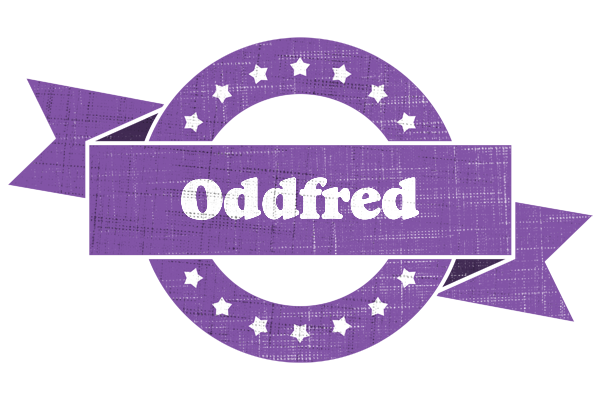 Oddfred royal logo