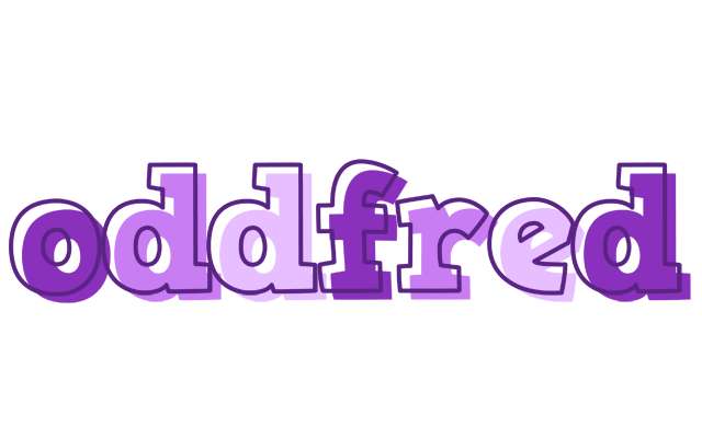 Oddfred sensual logo