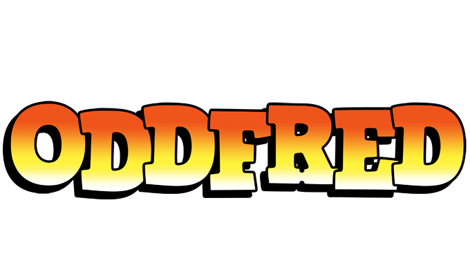 Oddfred sunset logo