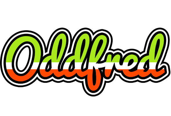 Oddfred superfun logo