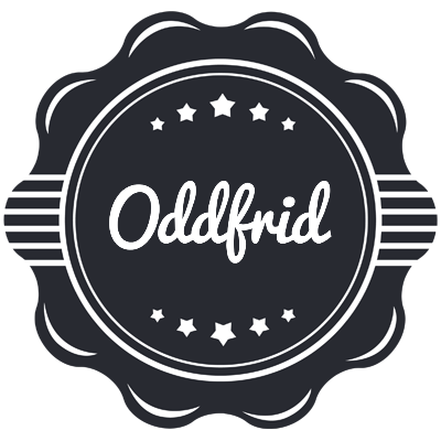 Oddfrid badge logo