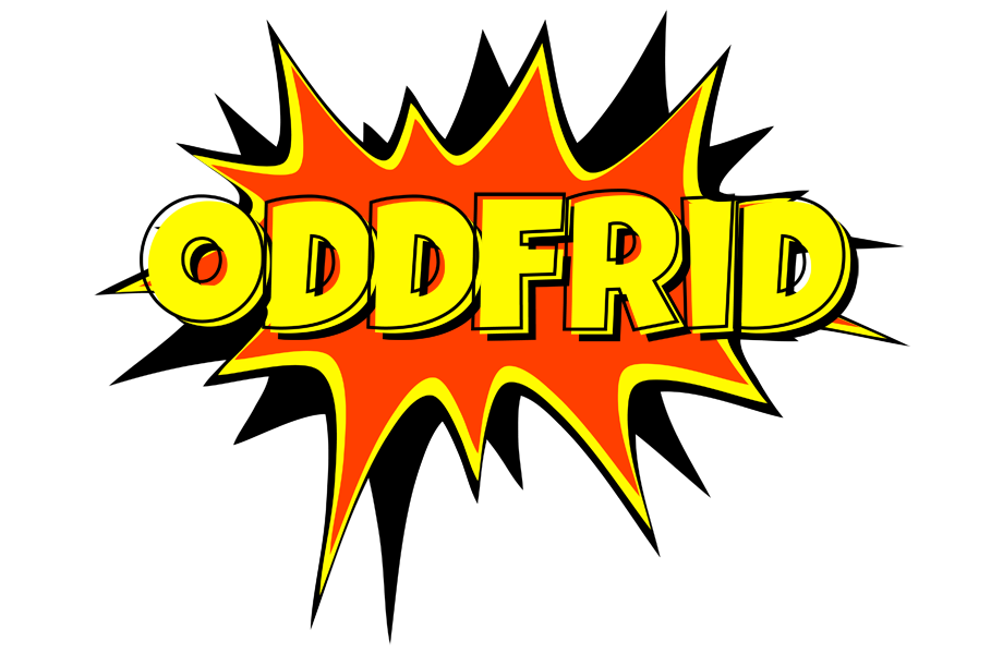 Oddfrid bazinga logo