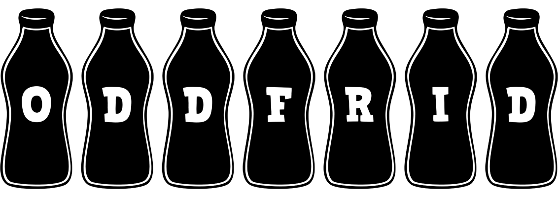 Oddfrid bottle logo