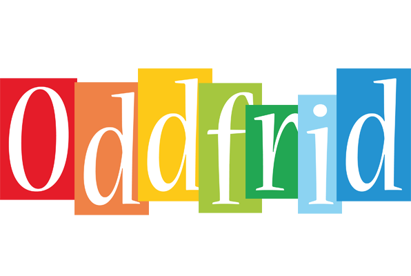 Oddfrid colors logo