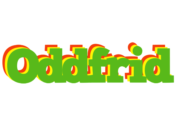 Oddfrid crocodile logo