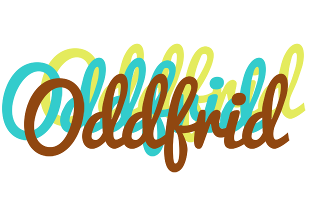Oddfrid cupcake logo