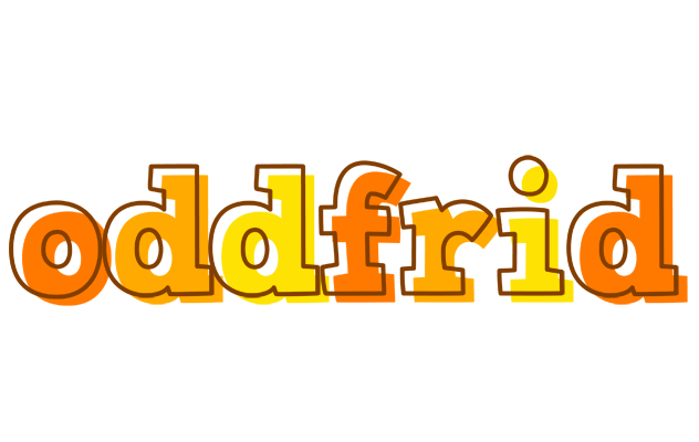 Oddfrid desert logo