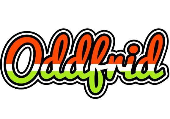 Oddfrid exotic logo