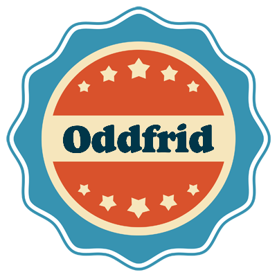 Oddfrid labels logo