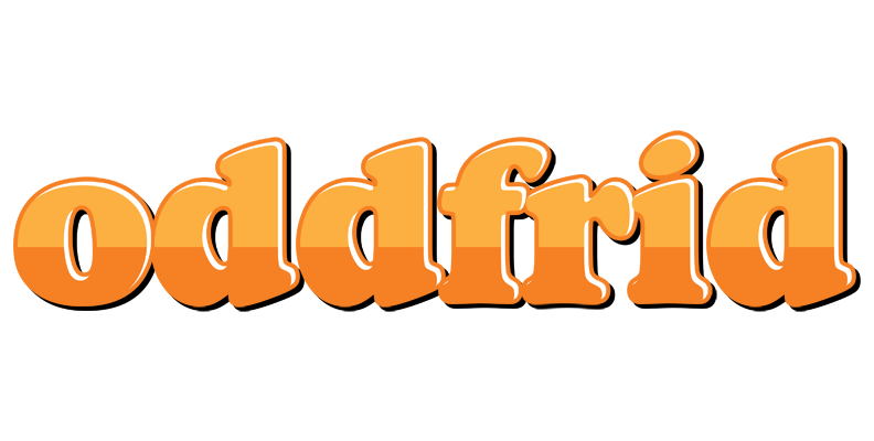 Oddfrid orange logo