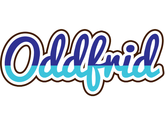 Oddfrid raining logo