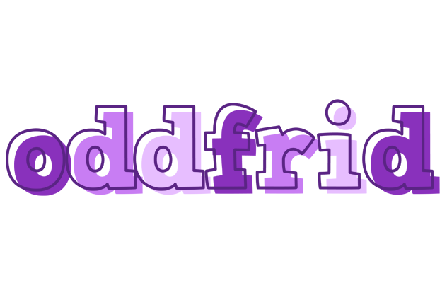 Oddfrid sensual logo