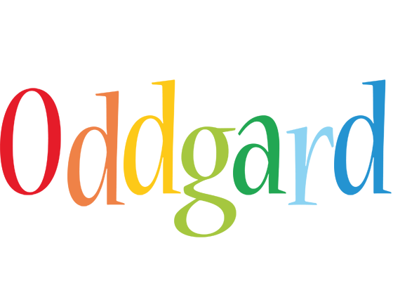 Oddgard birthday logo
