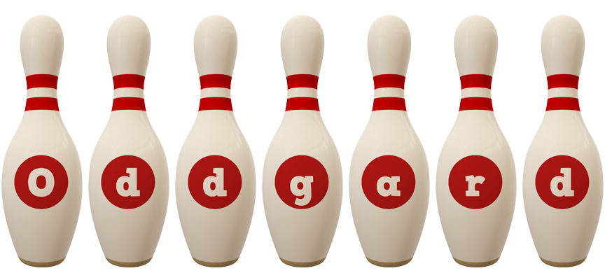 Oddgard bowling-pin logo