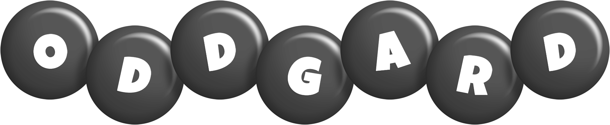 Oddgard candy-black logo