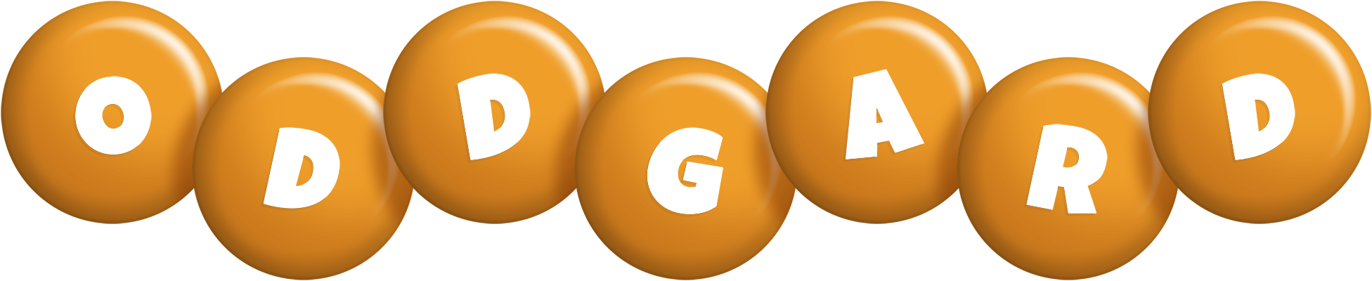 Oddgard candy-orange logo