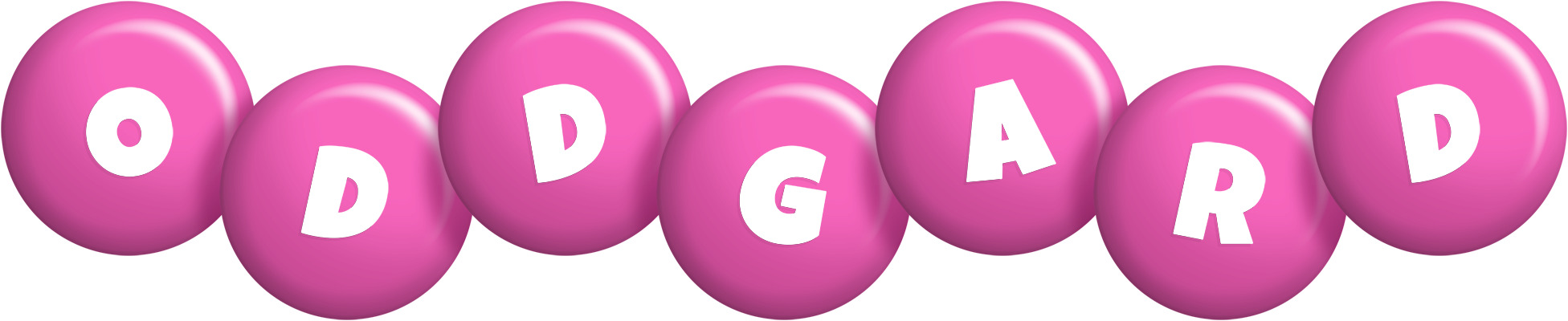 Oddgard candy-pink logo