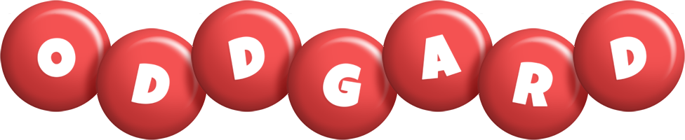 Oddgard candy-red logo