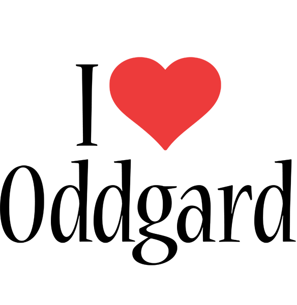Oddgard i-love logo