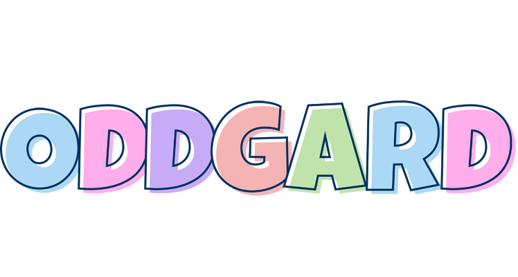 Oddgard pastel logo