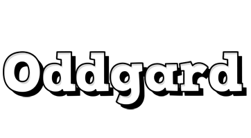 Oddgard snowing logo