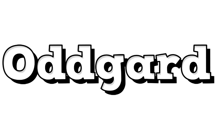Oddgard snowing logo