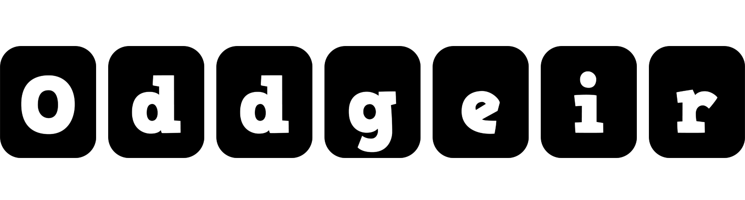 Oddgeir box logo