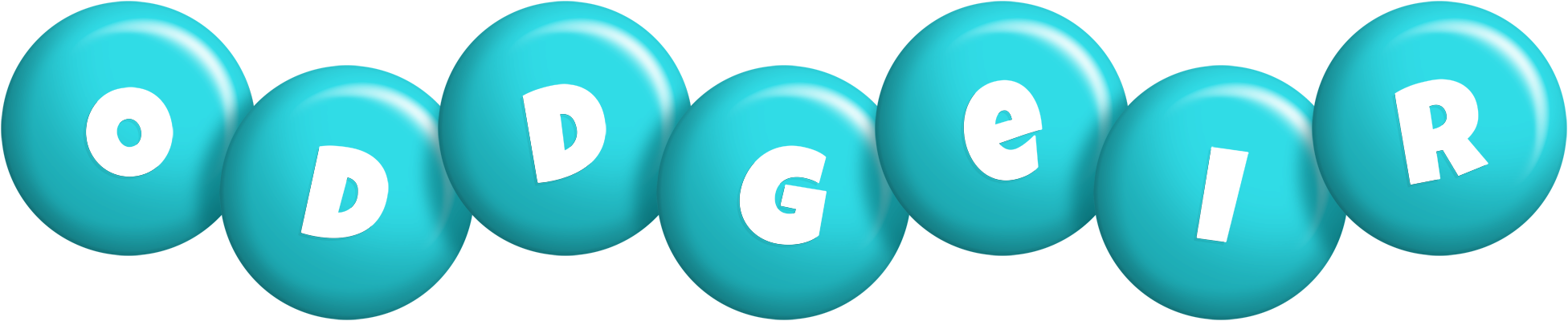 Oddgeir candy-azur logo
